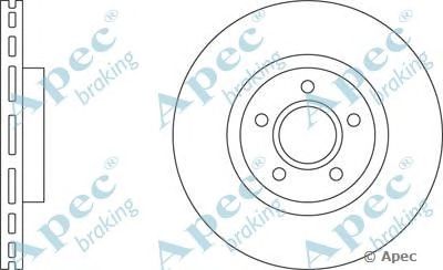 APEC BRAKING dsk2210 -  Тормозной диск